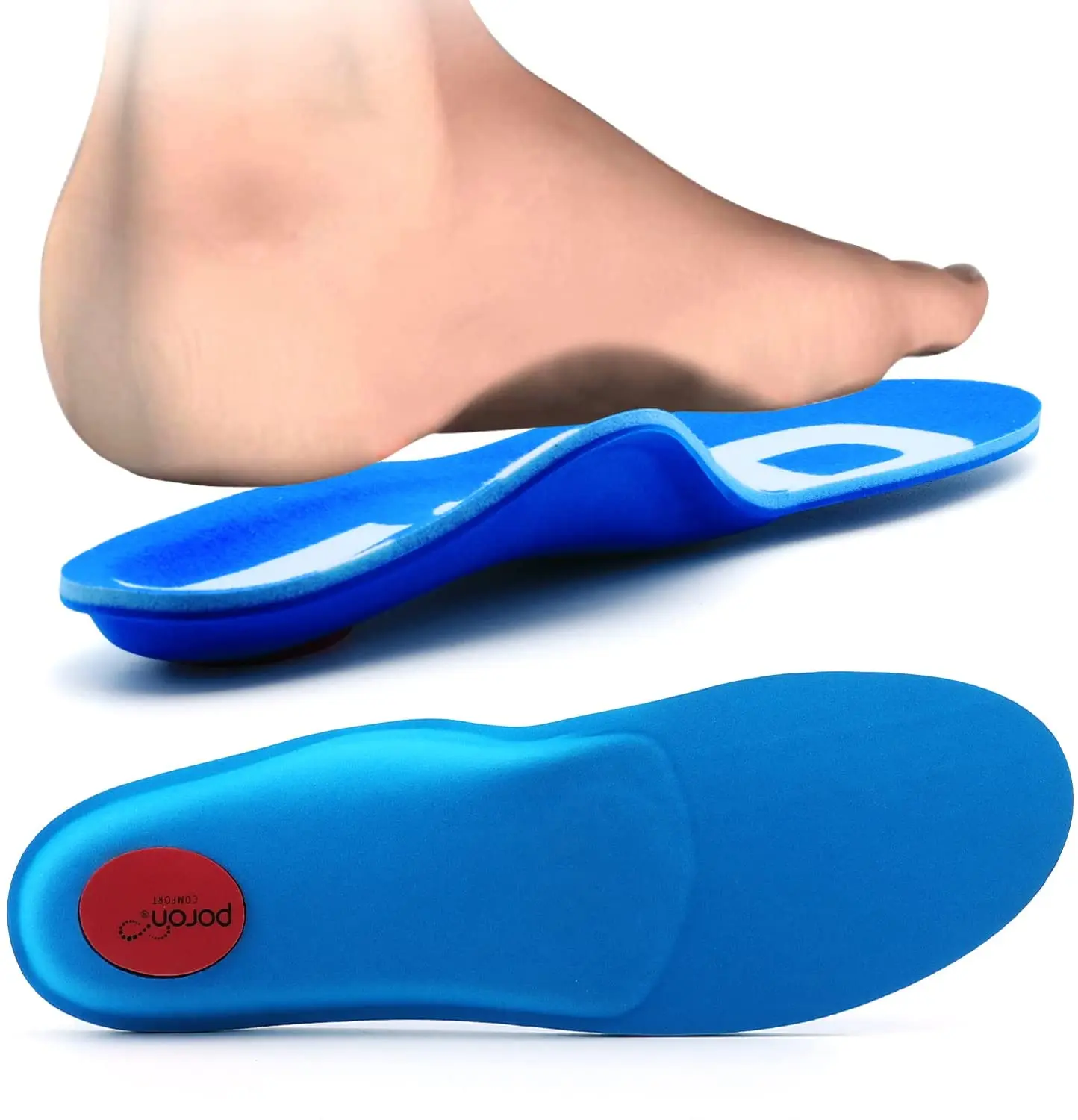 

TOPSOLE Arch Support Insoles For Flat Feet Plantar Fasciitis Heel Pain Orthopedic Shoes Inserts Sport Boots Sneaker Orthotics