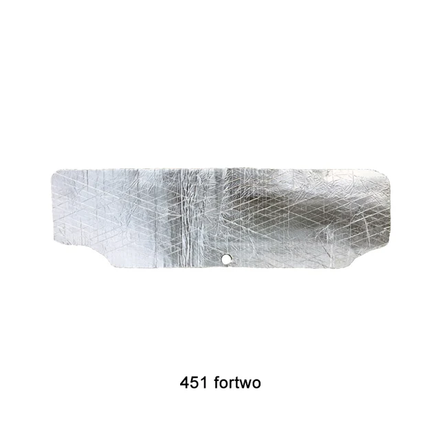 

Теплоизоляционный коврик для заднего багажника автомобиля, коврик из алюминиевой фольги, протектор, ковер, декор для Benz Smart 451 fortwo 09-14, аксессуары