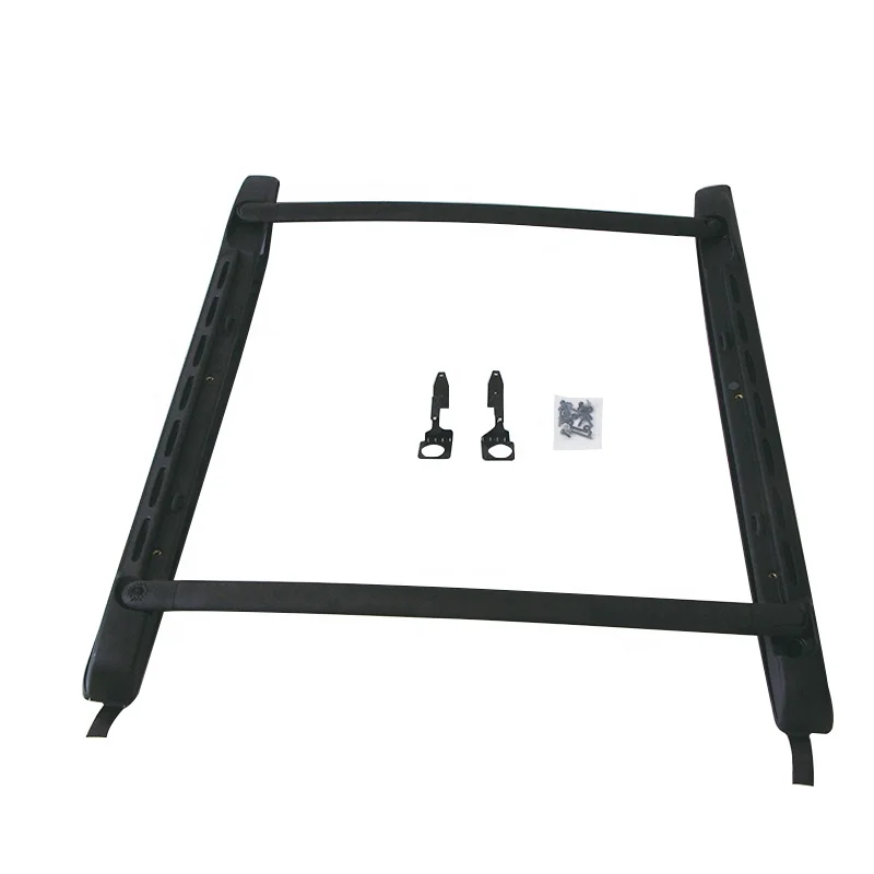

pickup truck auto parts sport car accessories aluminum plastic roof racks luggage rail bars fit for toyota tacoma