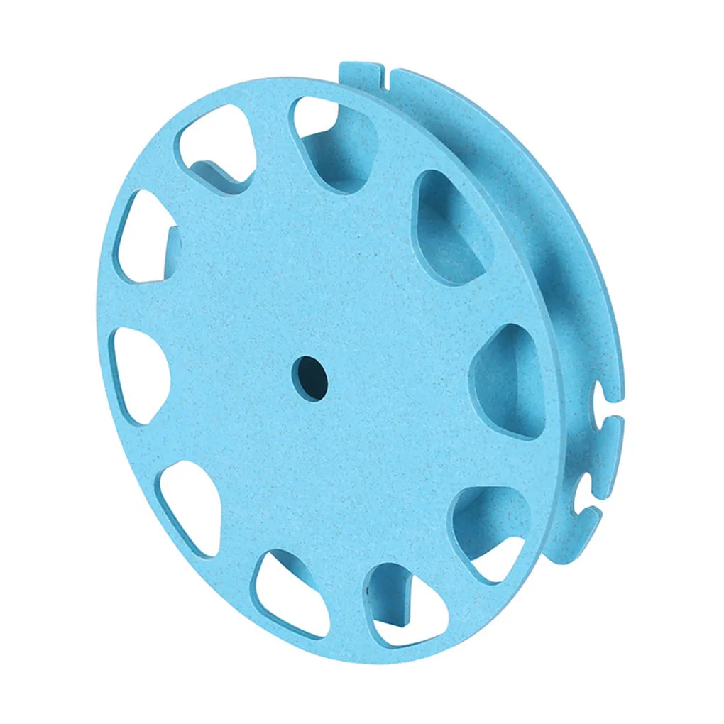 Fly Fishing Line Spools Plastic Durable Blue Holder Organizer Winding Movement Reel Tackle Fitting Parts Support