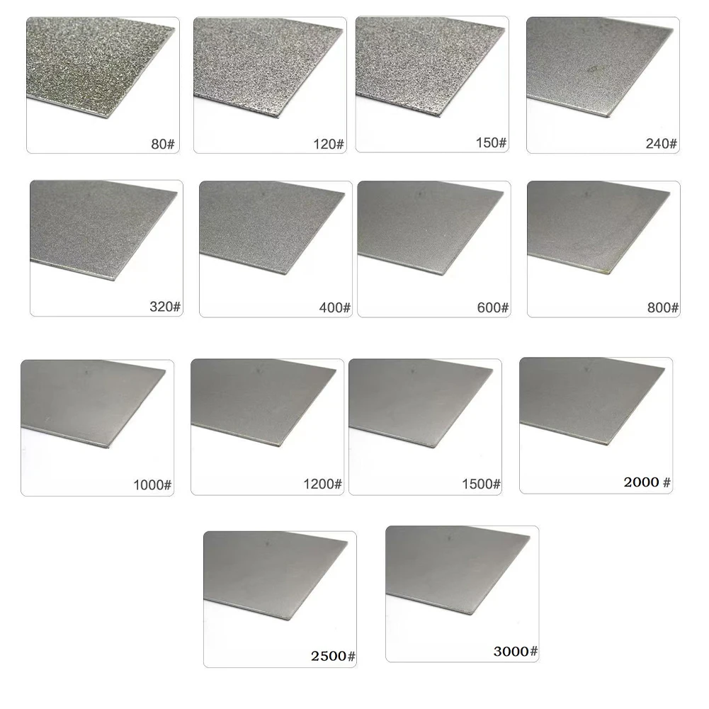 

Non Slip Diamond Sharpening Stone Cutter Sharpener Grit 80-3000 Grinding Tools Edge Blade Sharp Power Tools Abrasive Tools