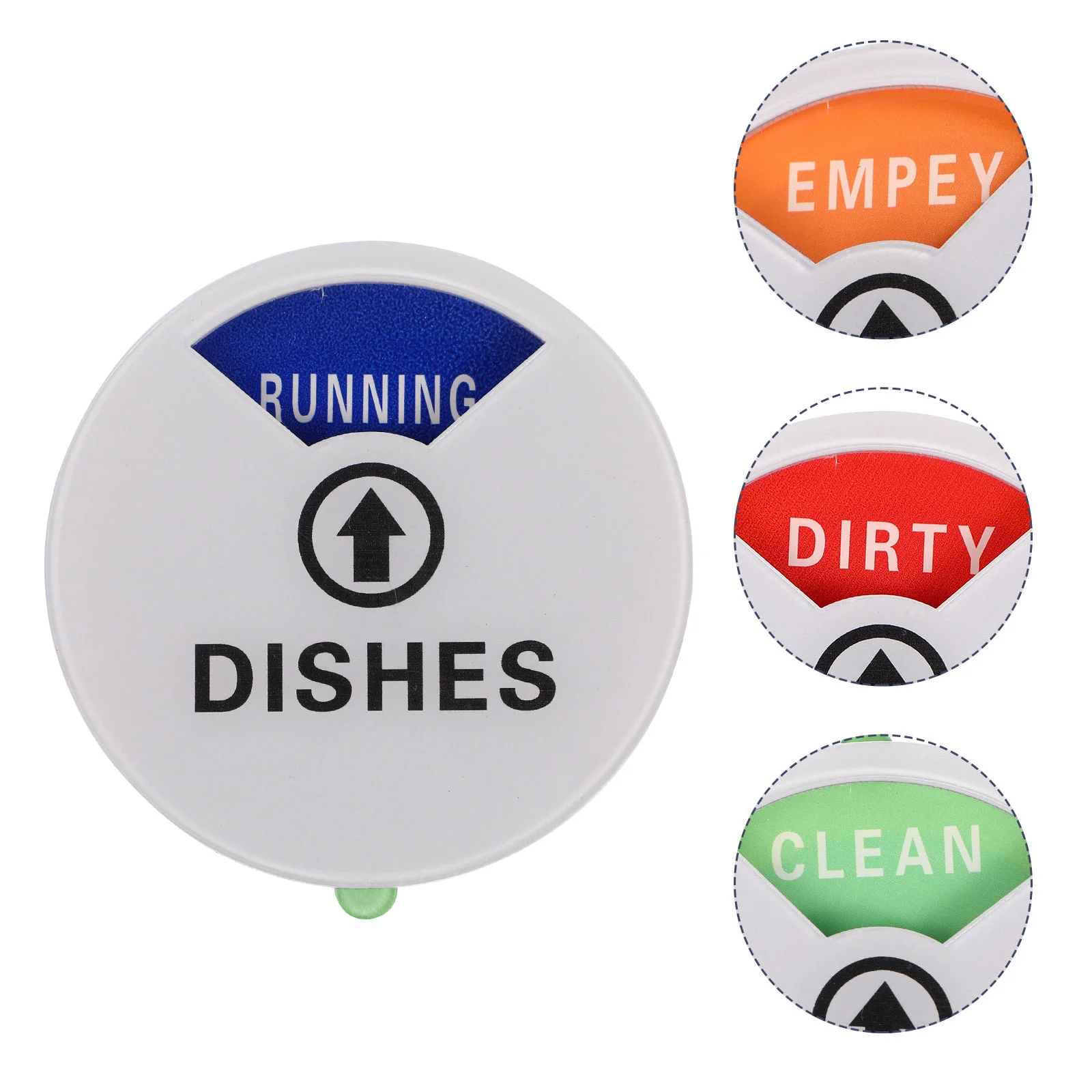 

Sign Dishwasher Clean Magnet Dirty Indicator Washer Dish Kitchen Stickers Reversible Plate Necessities Cleaning Dishes Machine