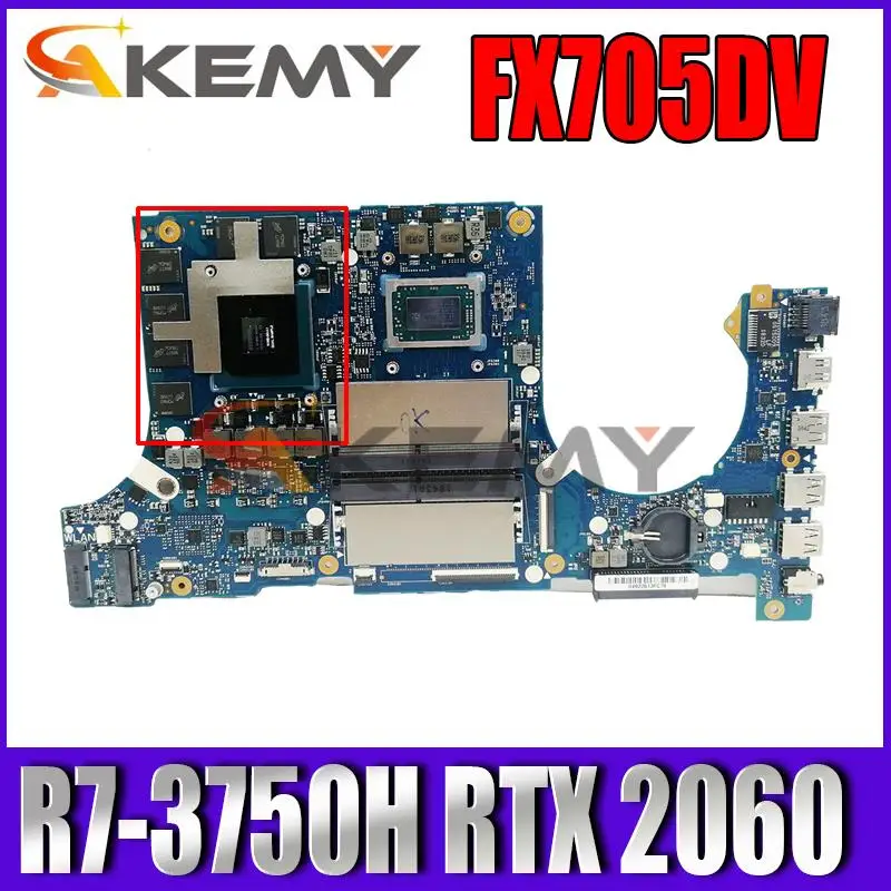 Материнские платы Akemy FX705DV материнская плата для ноутбука ASUS FX705D оригинальная (17