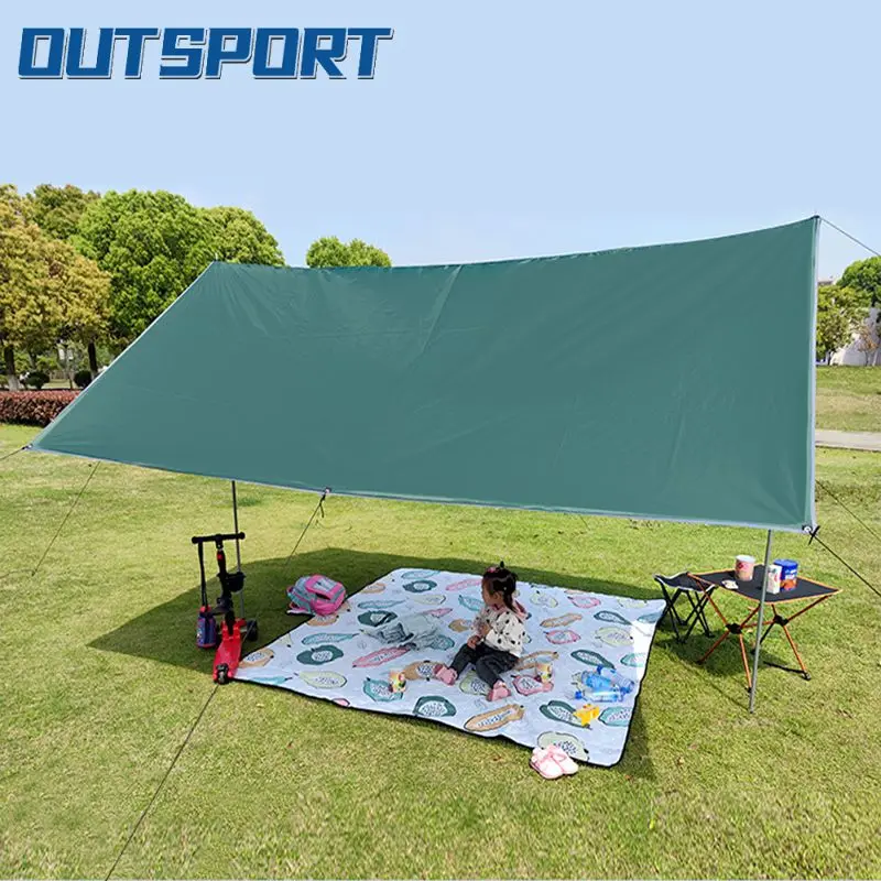 

Garden Sun Shade Sail Camping Tarp Durable Practical Moisture Tent Courtyard Pool Sun Shade Portable Parking Awnings Sun Shelter