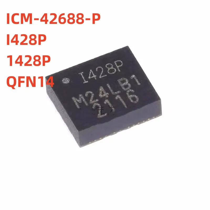 

[1PCS/lot]100% New Original:ICM-42688-P I428P 1428P IC 6-axis motion sensor QFN14