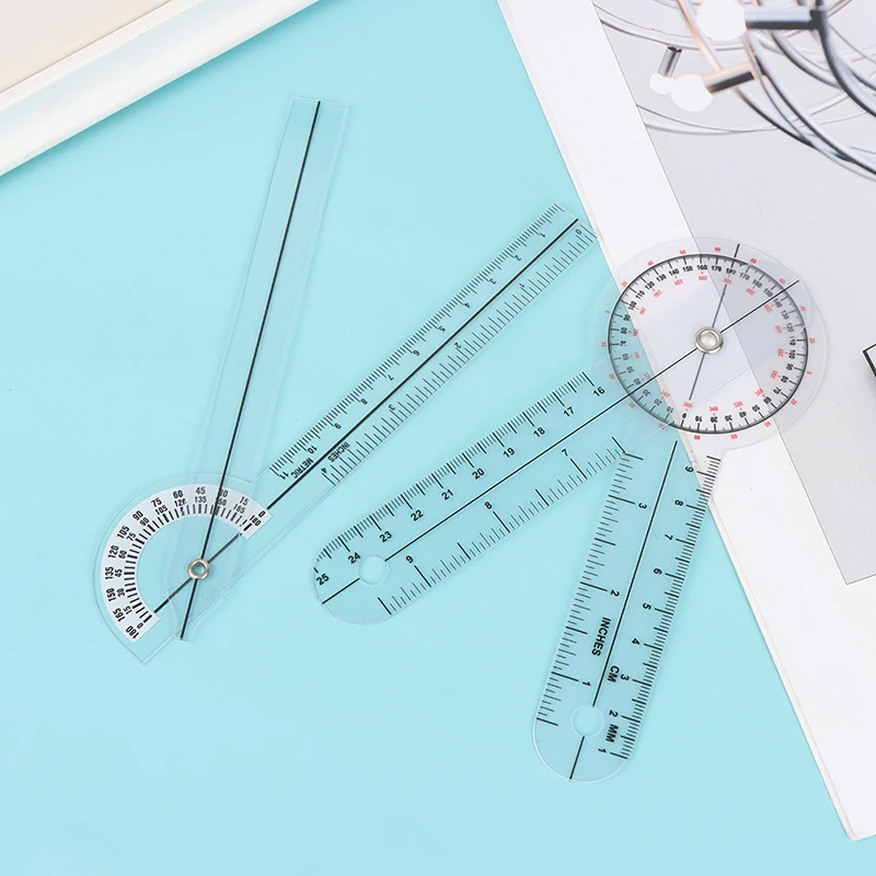 

6/8 Inch PVC Angle Ruler Orthopedic Angle Ruler For Medical Joint Alignment Joint Angle Tool For Measuring Physical Therapists