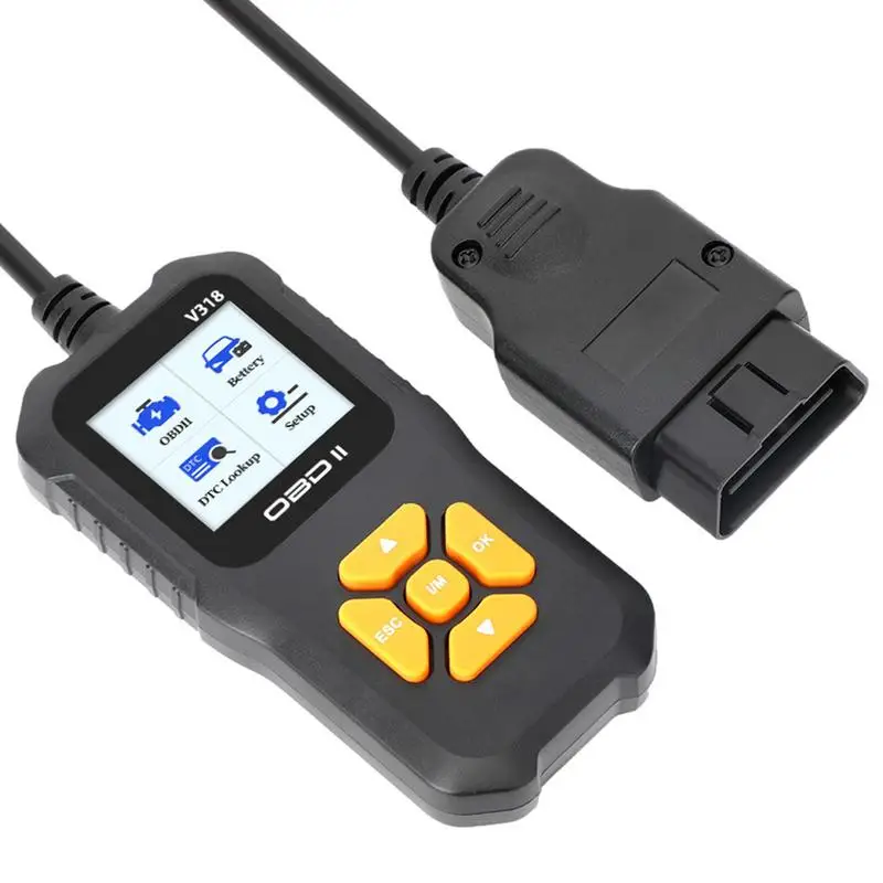 

CarScanner V318 Automotive Engine Fault Code Reader Read/Erase ABS Codes View Live Data Diagnostic Scan Tool For AllII