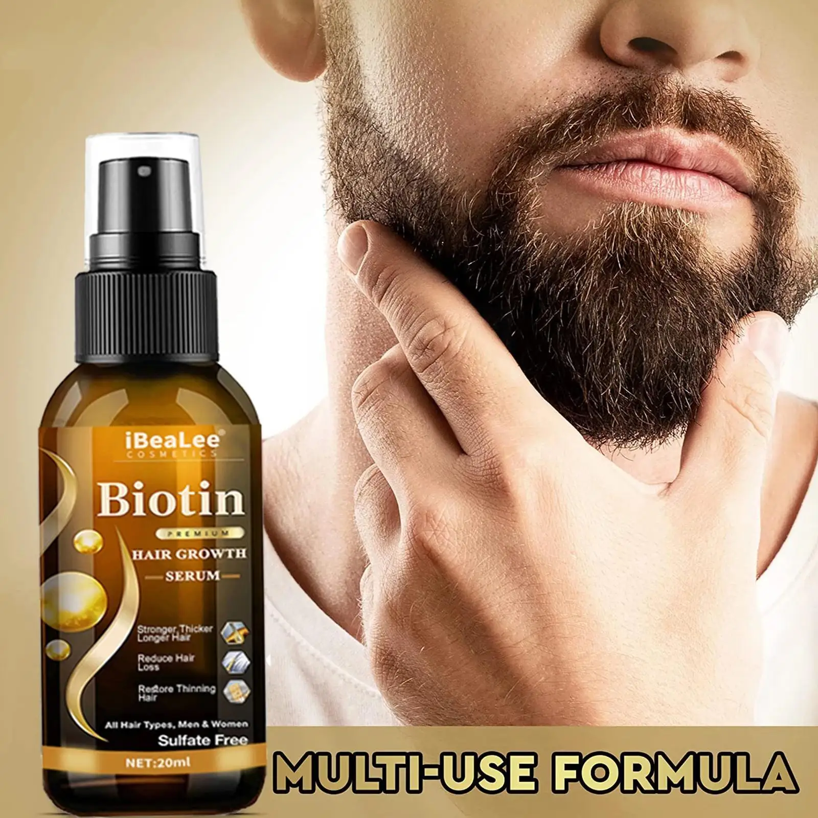 

Продукты Biotin, быстрорастущее эфирное масло для волос, косметический уход за волосами, предотвращение выпадения волос, масло для лечения кожи головы для мужчин и женщин F5F0