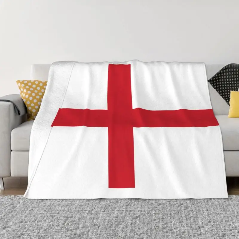 

Удобное Мягкое Фланелевое зимнее одеяло с 3D-принтом в виде флага Англии