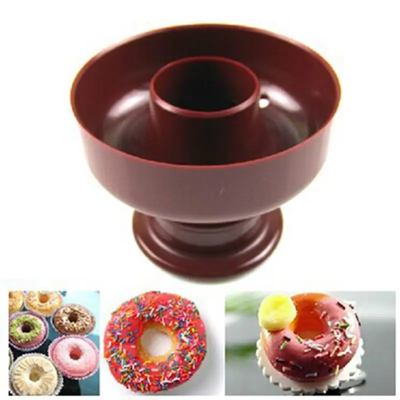 

Donut Maker Cutter Mold Desserts Sweet Food Bakery Baking Cookie Cake Mould DIY Doughnut Tool