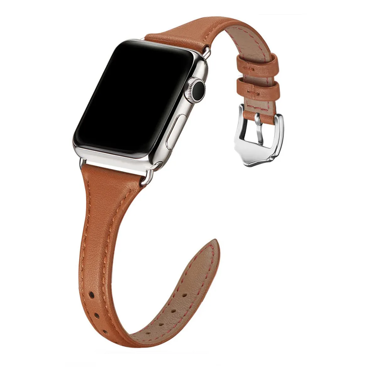 Оптовая цена: Ремешки для Apple Watch из натуральной кожи, модные узкие ремешки S11, сменные браслеты (art.: 3920db739ea44) - 3920db739ea44