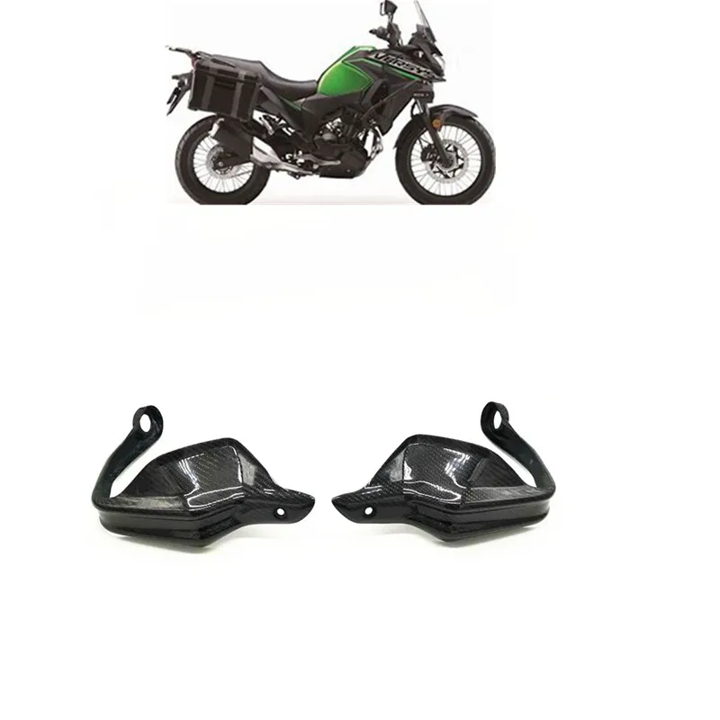 Защита для руля из углеродного волокна KAWASAKI Versys 300 X300 650 1000 аксессуары мотоциклов