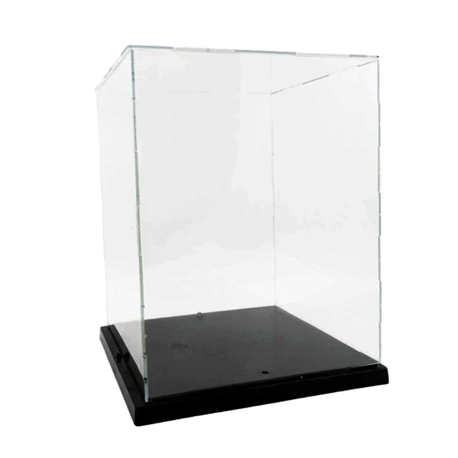 

Acrylic Display Case Clear Storage Box for Small Figure Airplane Collectibles