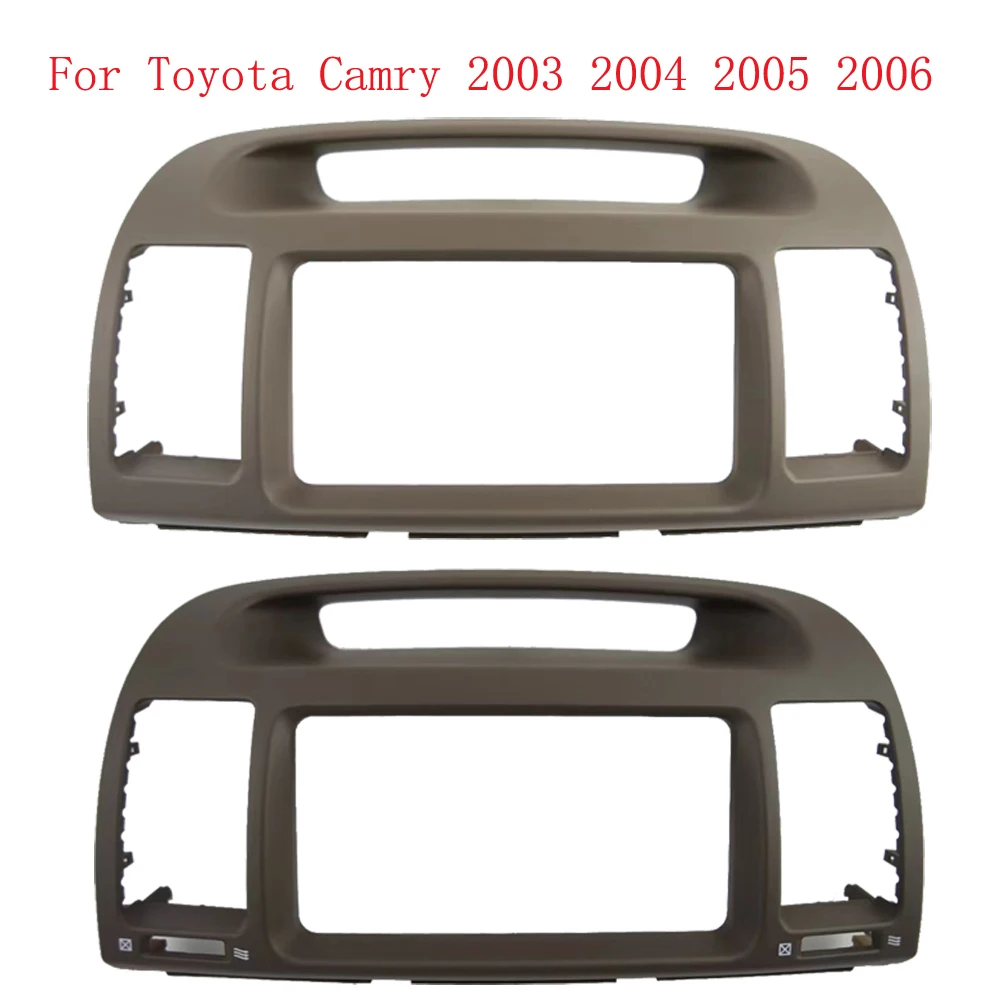 для 7-дюймовой автомобильной радио панели 2 Din Toyota Camry 5 2001-2006 стереорамка крепления