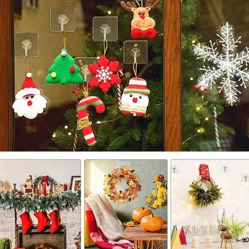 5/10/20 шт. крючок на дверь крючки стену прозрачные противоскользящие не