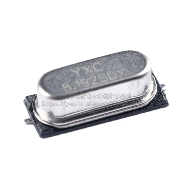 

20pcs/patch passive crystal oscillator/HC-49SMD 8.192MHz 20ppm 20PF X49SM8192MSD2SC