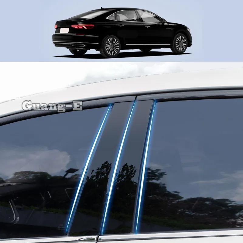 

6 шт., автомобильные наклейки для Volkswagen VW Passat 2019-2022