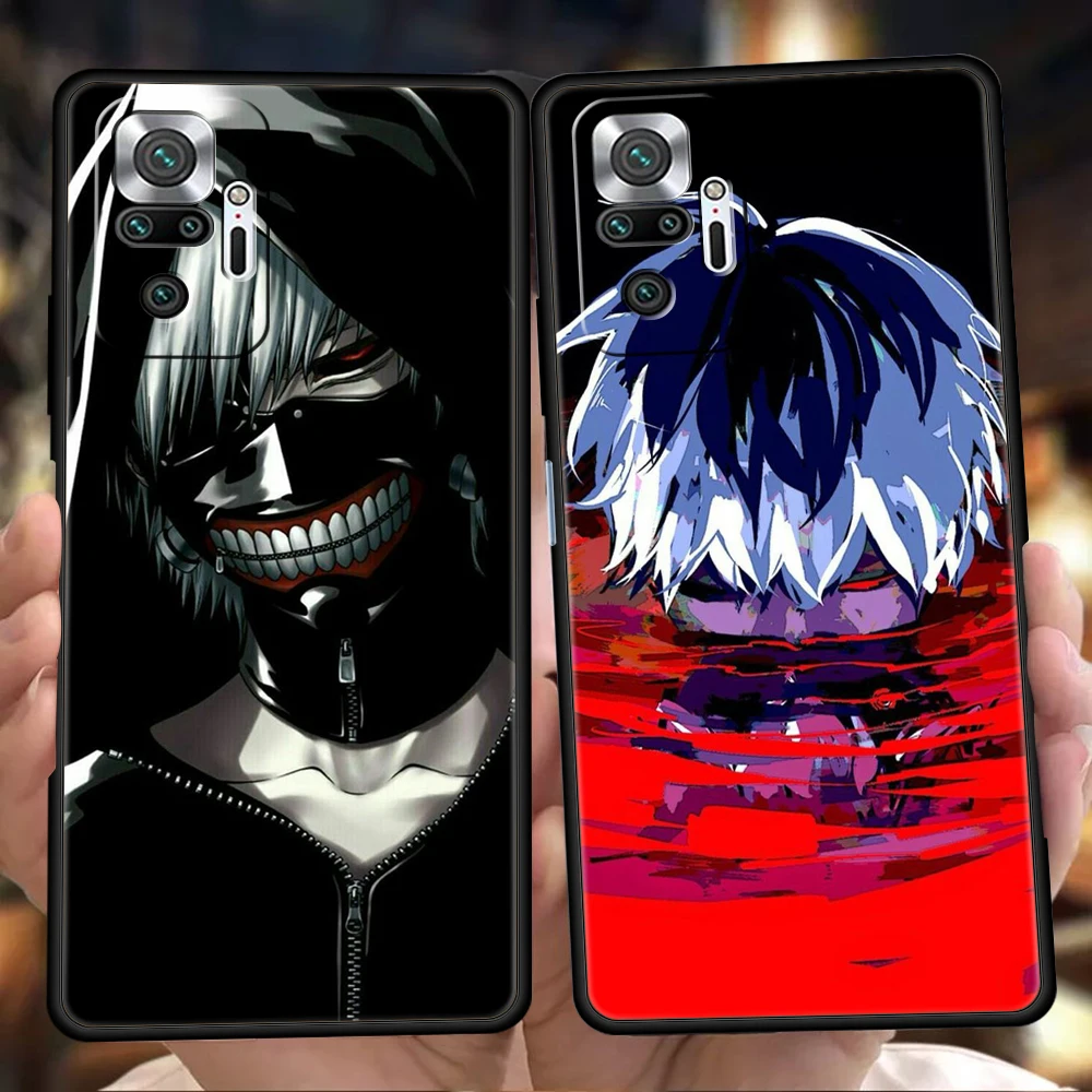 

Tokyo Ghoul Luxury Case For Redmi K50 K40 Gaming Note 12 10 11 11T Pro 9 9s 8 8T 7 9A 9C Pro Plus 5G Silicone Shell Fundas Coque