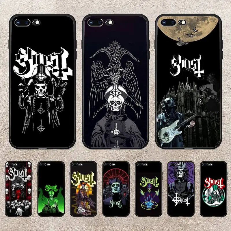 

Ghost Heavy Metal Band Phone Case For Huawei Y5 Y62019 Y52018 Y92019 Luxury Funda Case For 9prime2019