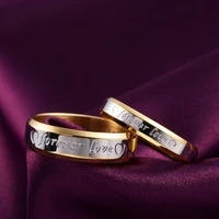 fine jewelry 18k gold plated heart couple rings for women men size 6 7 8 9 10 engagement wedding jewelry gifts