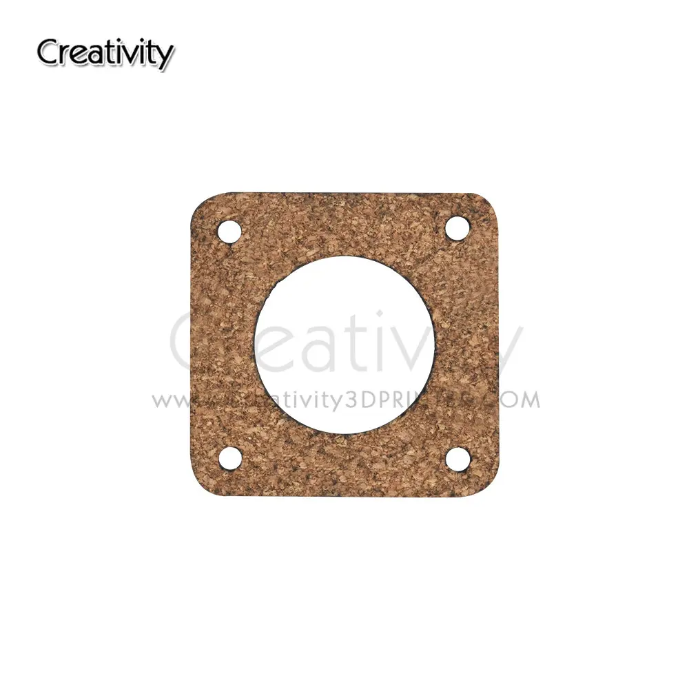 

5PCS Nema 17 Stepper Damper Nema17 Stepper Motor Damper Cork Gasket Reprap Isolator 42 Motor Absorber For 3D Printer Motor