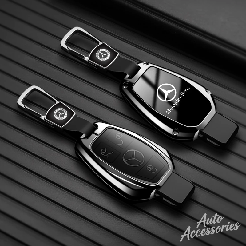 Фото Чехол-накладка для ключей с градиентным дизайном для Mercedes-Benz A, B, C, S-класса, AMG, GLA, CLA, GLC, W176, W221, W204, W205 – защитный аксессуар №4