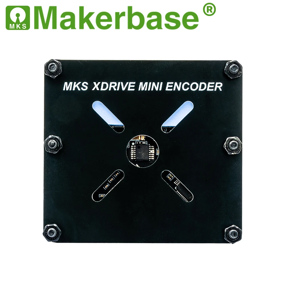Фото Контроллер бесщеточного серводвигателя Makerbase MKS XRIVE MINI ODrv V3.6 со встроенным драйвером FOC AS5047P высокой точности для роботов, ЧПУ, 3D-принтеров №3