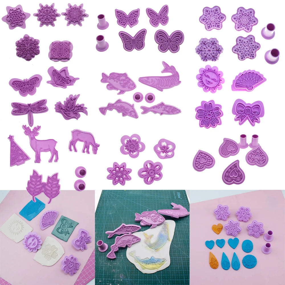 Пластиковая керамическая печать Мандала кружево Стрекоза Бабочка узор тиснение