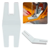 12pcs sewing machine presser foot tool plastic straight stitch foot sewing seam guide for embroidery sewing quilting crafts