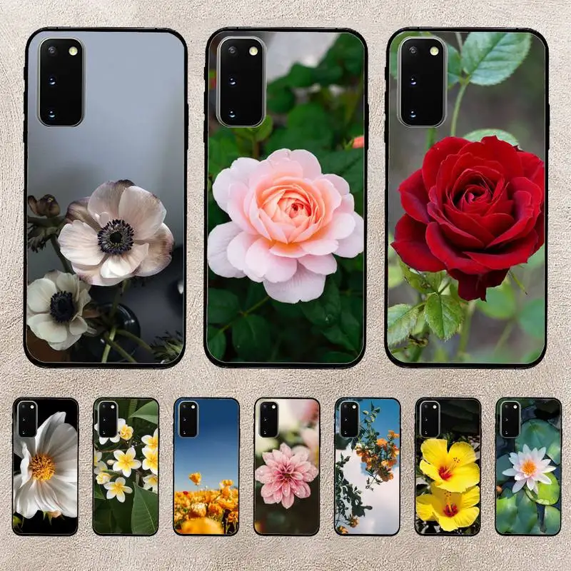 

Flower Phone Case For Huawei Honor 10Lite 10i 20 8x 10 Funda 9lite 9xpro Back Coque