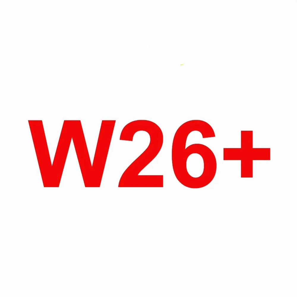 

W26+ Wireless Smartwatch Waterproof 1.75 Inch Reloj Inteligente Bracelet W26 Smart Watch Pk T55+ Hw16 T500 T500+ Plus Y10 W56
