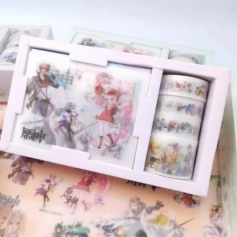 

Набор наклеек для дневника Genshin Impact