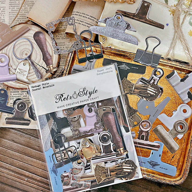 Panalisacraft 30 шт. винтажные части толстая бумага для карточек высечки набор коллекции