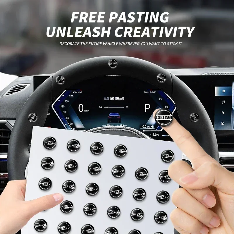 10 шт. 15 мм автомобильный замок наклейки на замочную скважину декоративная защита