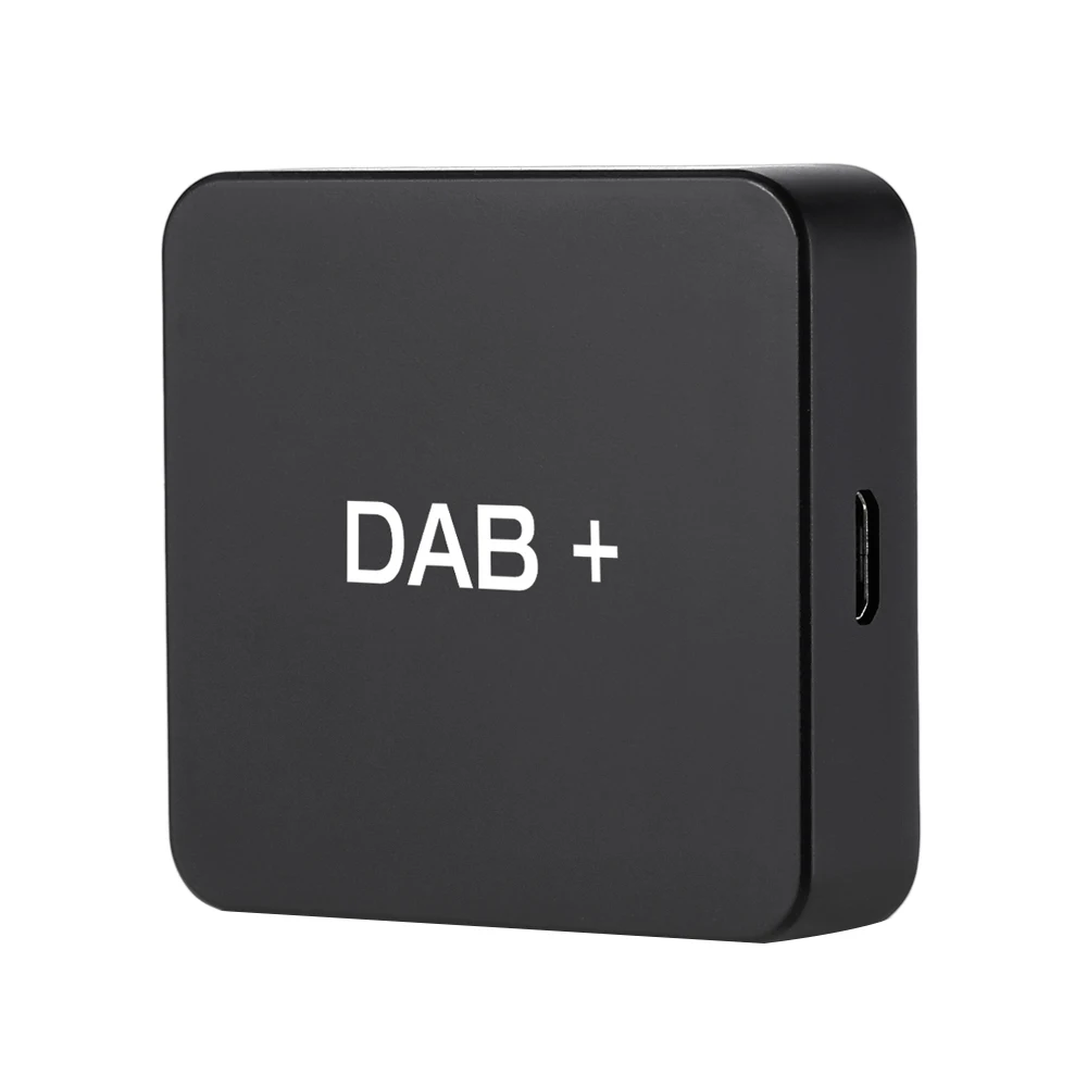 

Цифровая антенна DAB + Box, тюнер для автомобильного радио, Android 5,1 и выше, FM-трансмиссия, питание от USB (черный)