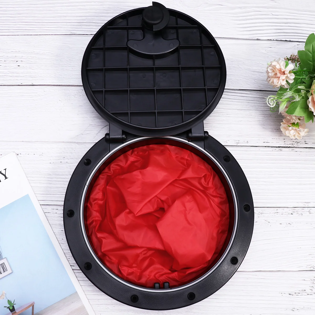 

Deck Plate Hatch Cover with Storage Bag for Marine Kayak Rigging