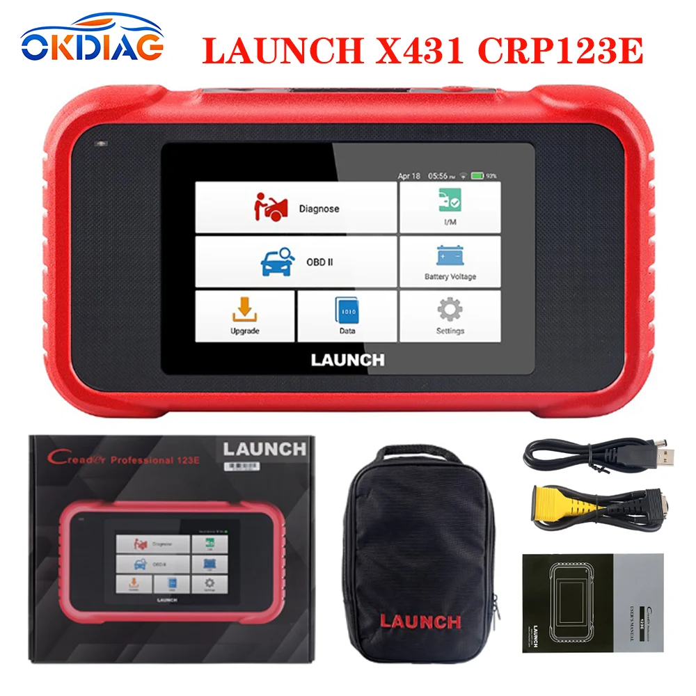 

LAUNCH X431 CRP123E Car OBD2 Scanner ENG ABS Airbag SRS AT Auto Diagnostic Tool 3 Reset Code Reader Automotive tools PK CRP123