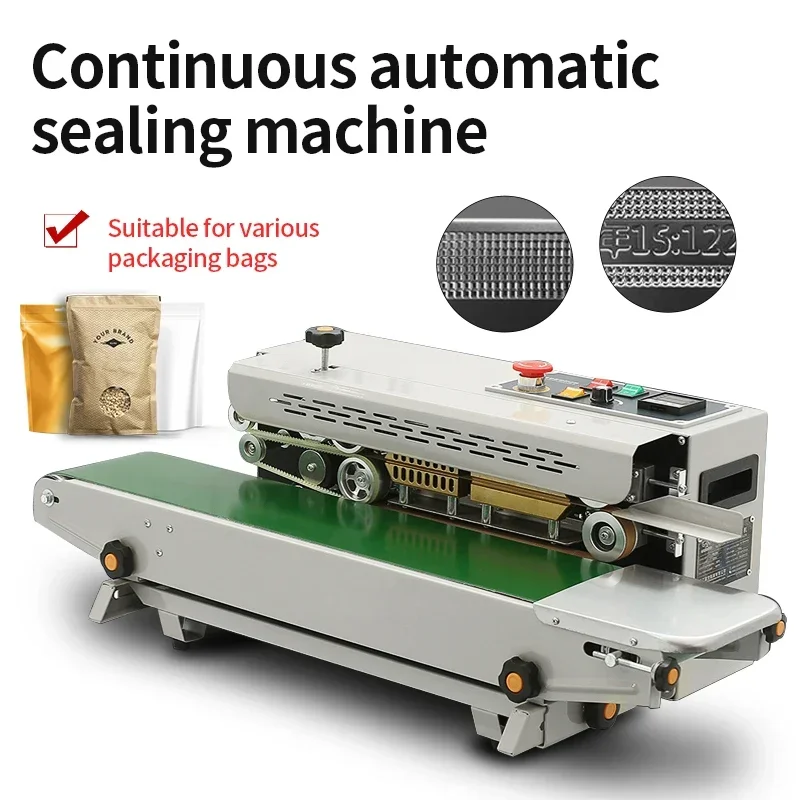 Машина для термосварки пленки Автоматический непрерывный упаковщик пищевых