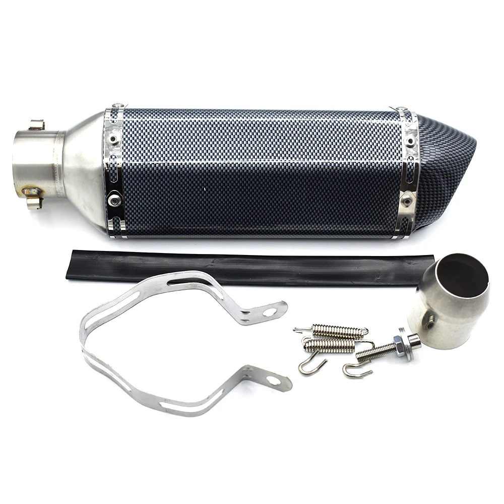 

Universal 51mm Motorcycle Exhaust Pipe Muffler For Escape Moto Silencer For Honda NC700X CB500X CB650F CB1000R PCX125 PCX150