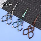 Лидер продаж, высококачественные винтажные бумажные ножницы из нержавеющей стали, швейные инструменты, швейные ножницы с ниткой, золотые ножницы для вышивки