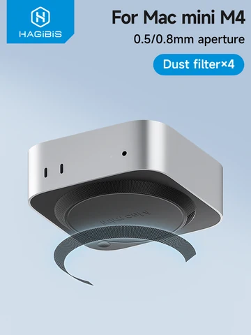 Пылезащитные фильтры Hagibis для Mac mini M4/M4 Pro 2024