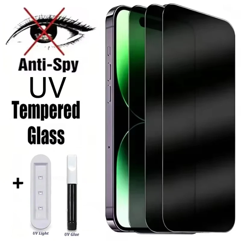 Фото Защитное стекло с УФ-защитой от подглядывания для Huawei Pura 90 70 Ultra P40 P50 P30 P60 Mate 80 Pro Max 60 RS P90 №1