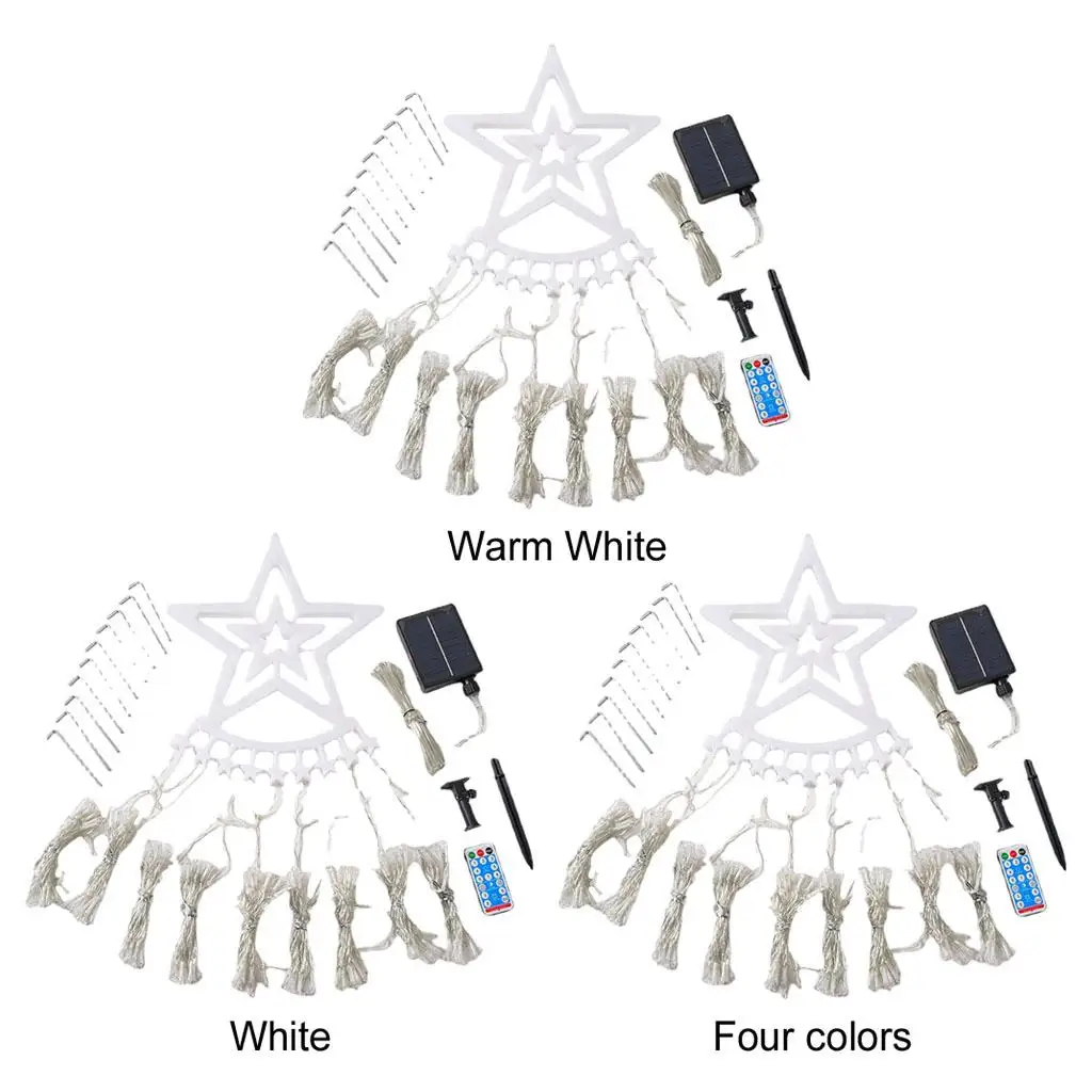 

String Lights Balcony Lights Control Waterfall Lights for Yard
