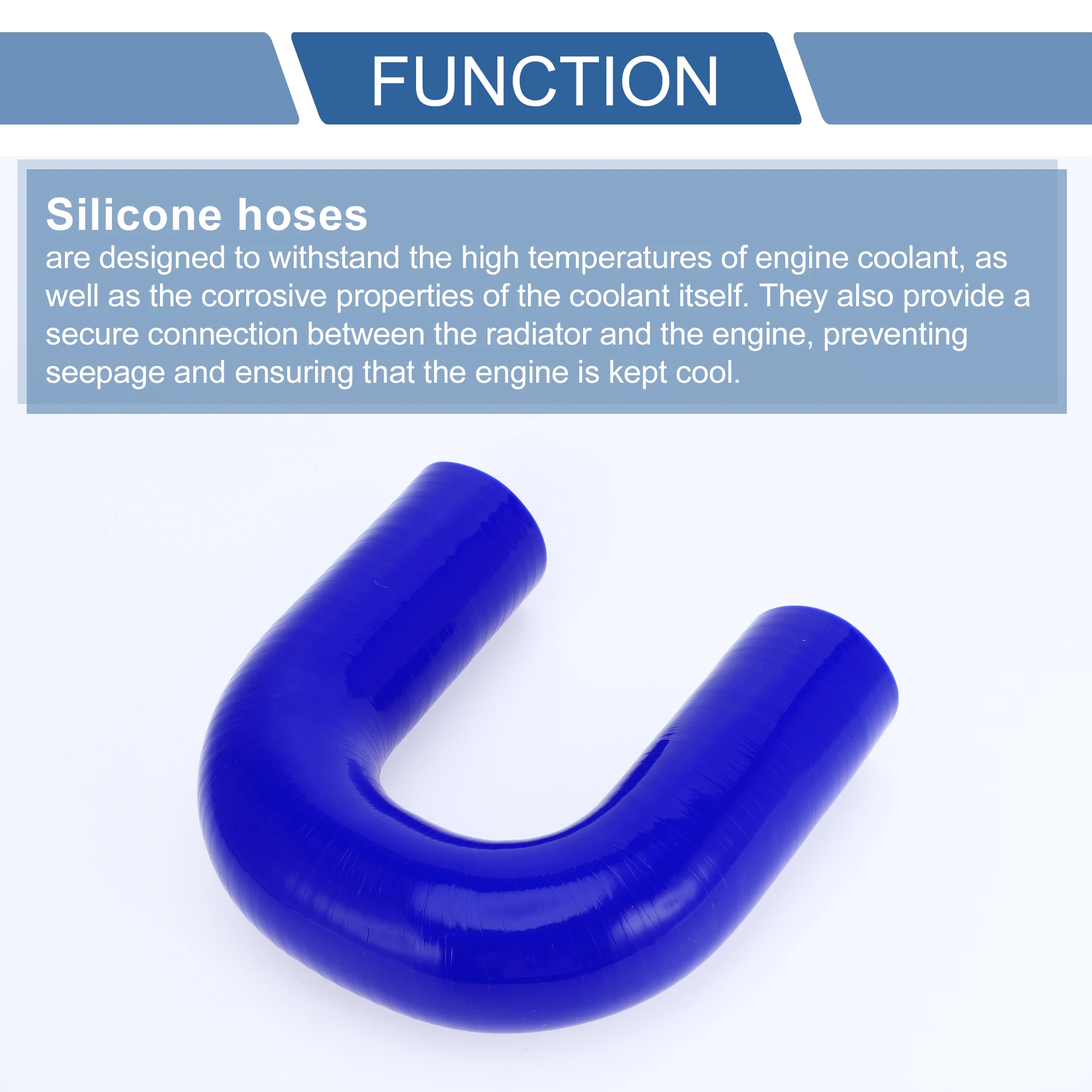 UXCELL 180 градусов 22 мм 25 28 30 32 35 38 40 45 48 идентифицированная интеркулер трубка длиной