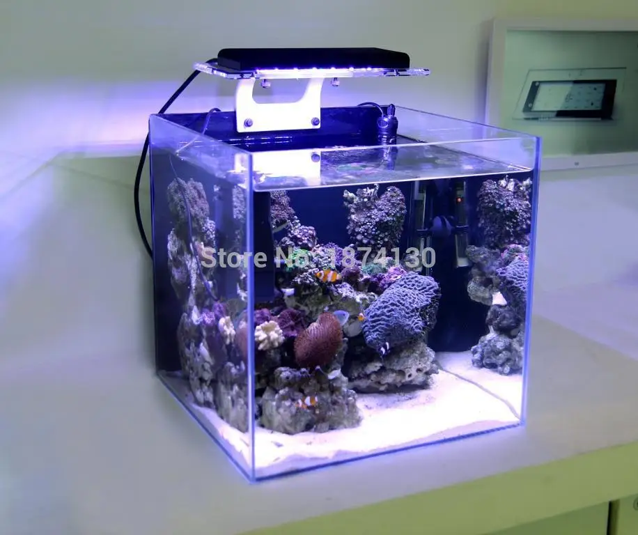 ZETLIGHT ZA-1201AI WIFI Coral Growing Lighting Светодиодная лампа для аквариума SPS LPS с белыми и синими