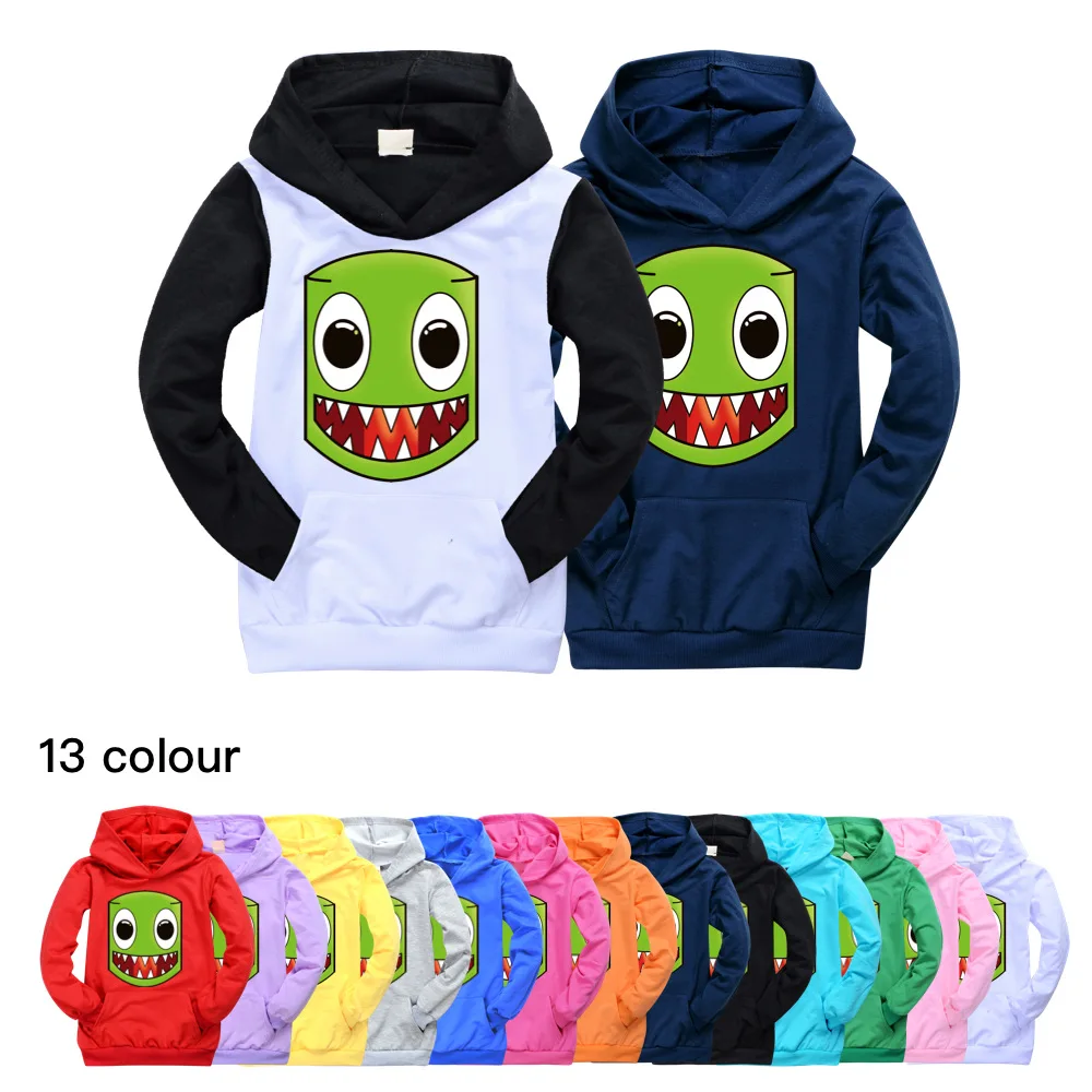 

Rainbow Friends Kids Thin Sweatshirt for Boys Cotton Baby Girls Hooded Tops Teenage Child Hoodies Clothes Toddler Hoodie 6 8 12T