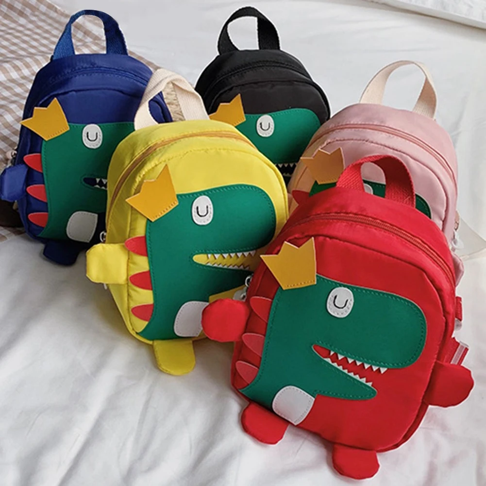 

Cartoon Dinosaur Baby Backpacks Cute Animals Kindergarten Schoolbag Children Boys Girls School Bags Adjustable Kids Backpack2022