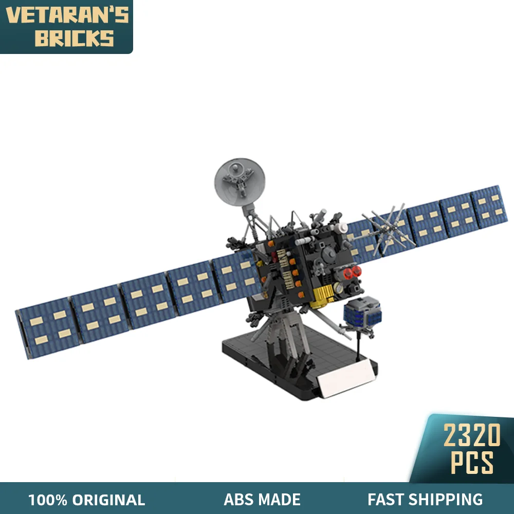 

Конструктор MOC Satellite Rosetta 1:12, модель Philae, ракета, Космический Шаттл, Mars Explorer, набор строительных блоков, кирпичи, игрушка для детей, подарки на ...