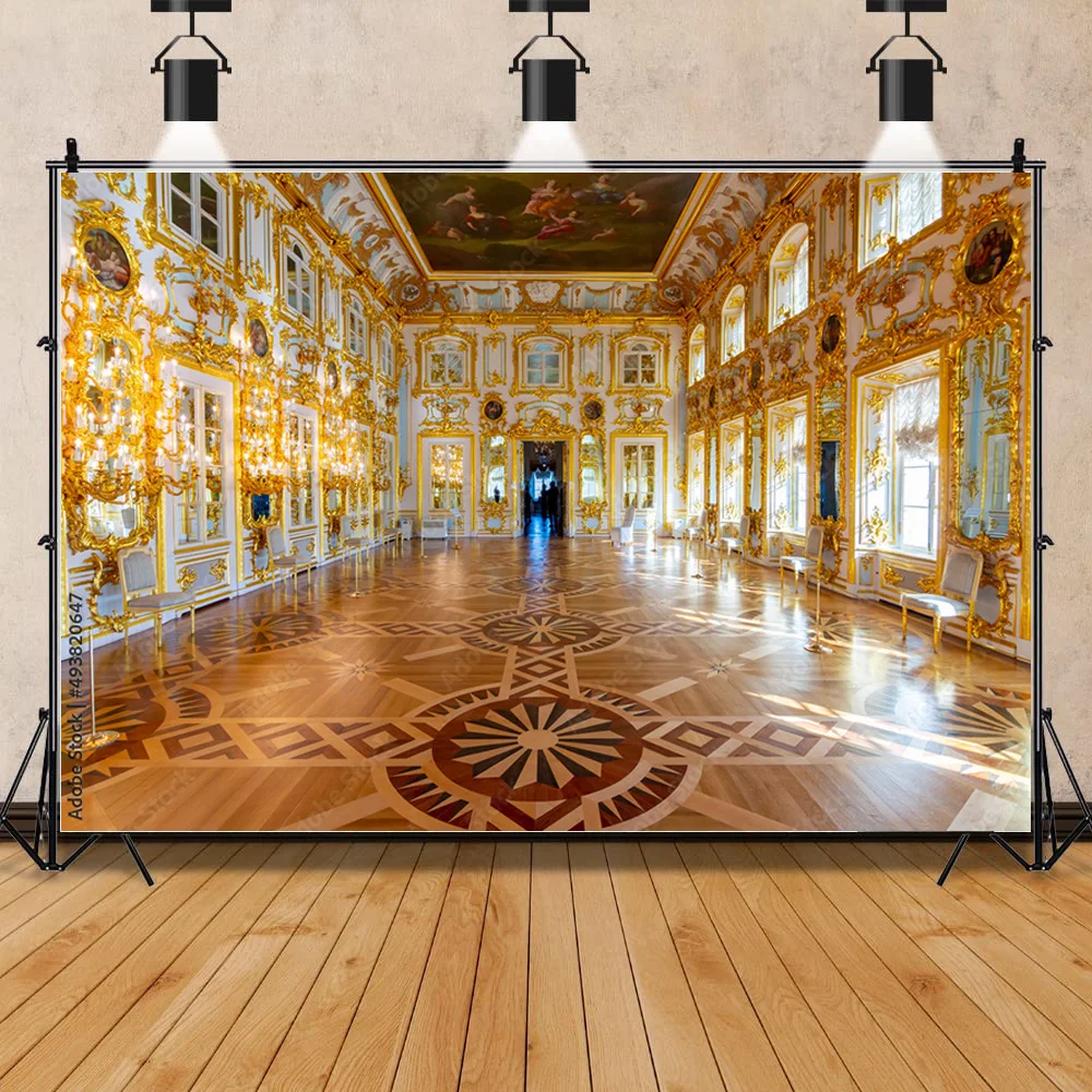 

Студийный фон SHENGYONGBAO в европейском стиле для фотосъемки с изображением Звёздного собора