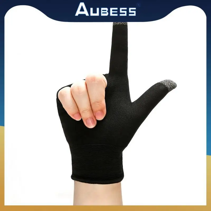 

Portable Sensitive Hand Cover Game Controller Non-scratch Finger Sleeve For Gamer Comfortable Sweat Proof Mobile Gaming Gloves
